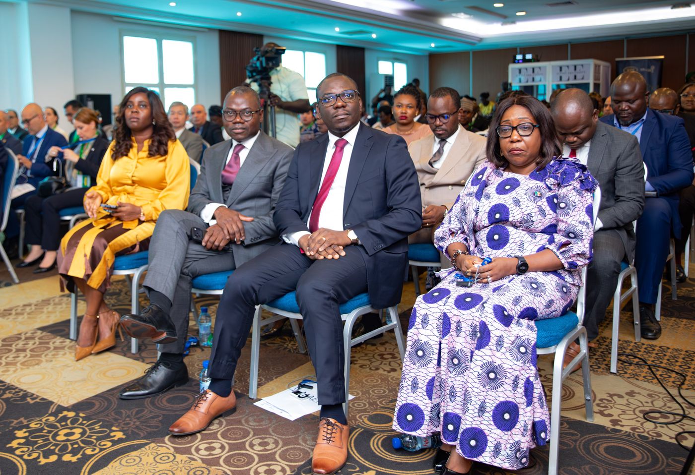 Delegates listening during a Benin Deal Room 2026 session